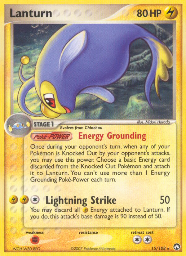 Lanturn (15/108) [EX: Power Keepers] | Good Games Morley