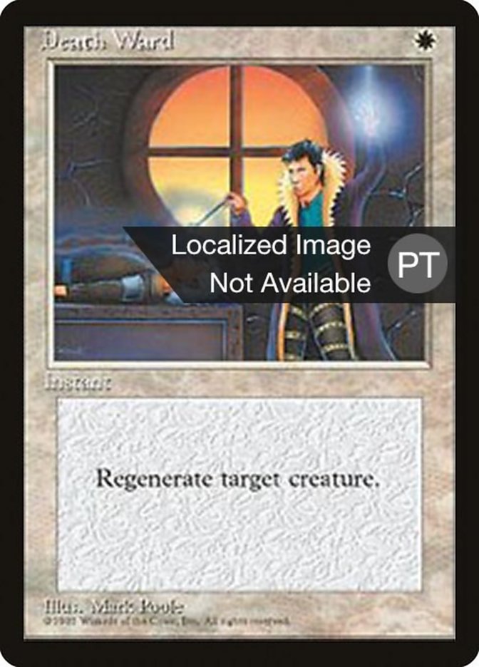 Death Ward [Fourth Edition (Foreign Black Border)] | Good Games Morley