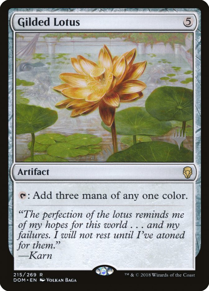 Gilded Lotus (Promo Pack) [Dominaria Promos] | Good Games Morley