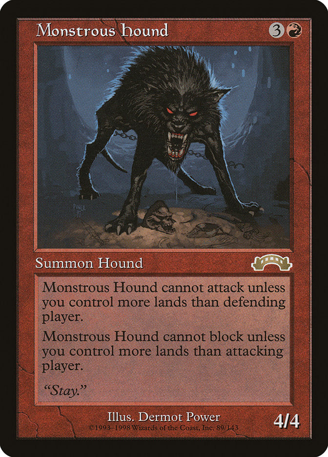 Monstrous Hound [Exodus] | Good Games Morley