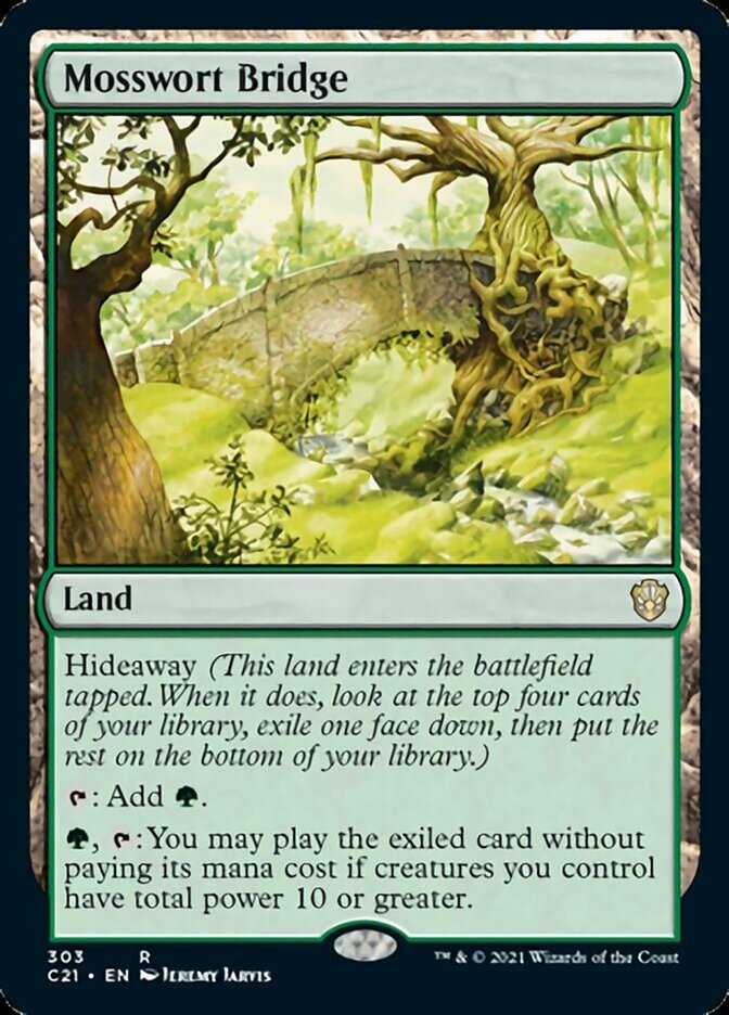 Mosswort Bridge [Commander 2021] | Good Games Morley