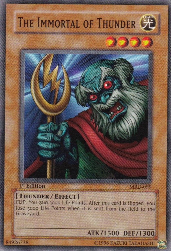The Immortal of Thunder [MRD-099] Common | Good Games Morley
