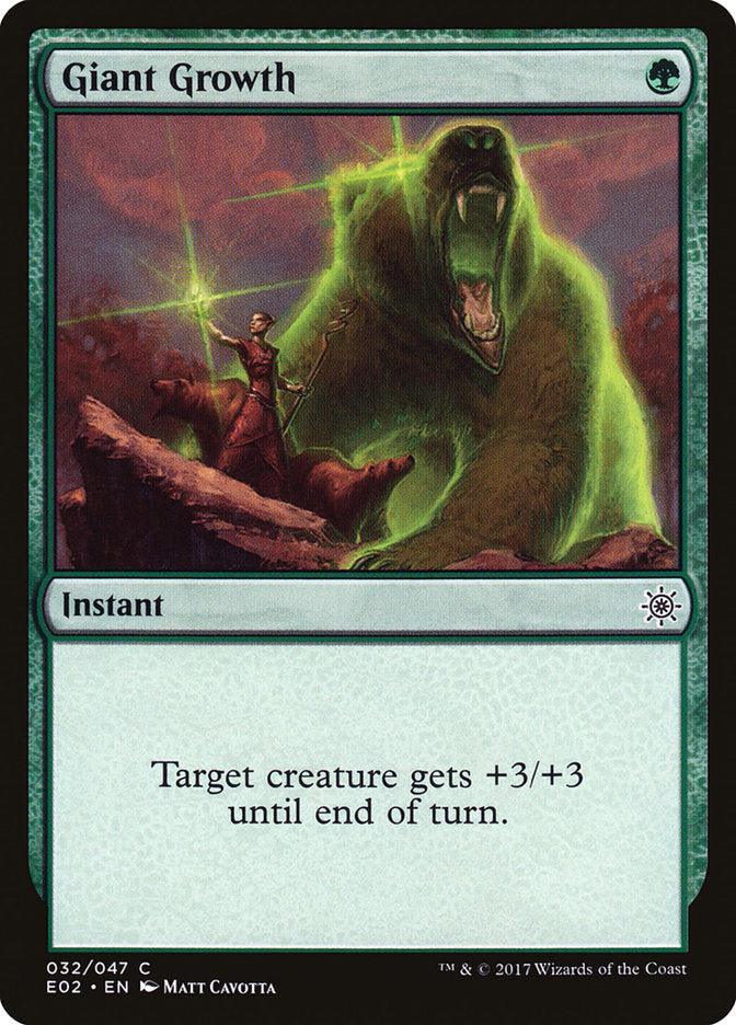 Giant Growth [Explorers of Ixalan] | Good Games Morley