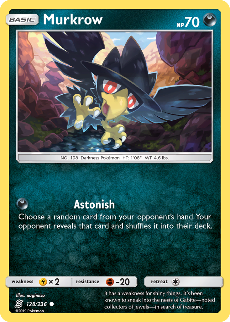 Murkrow (128/236) [Sun & Moon: Unified Minds] | Good Games Morley