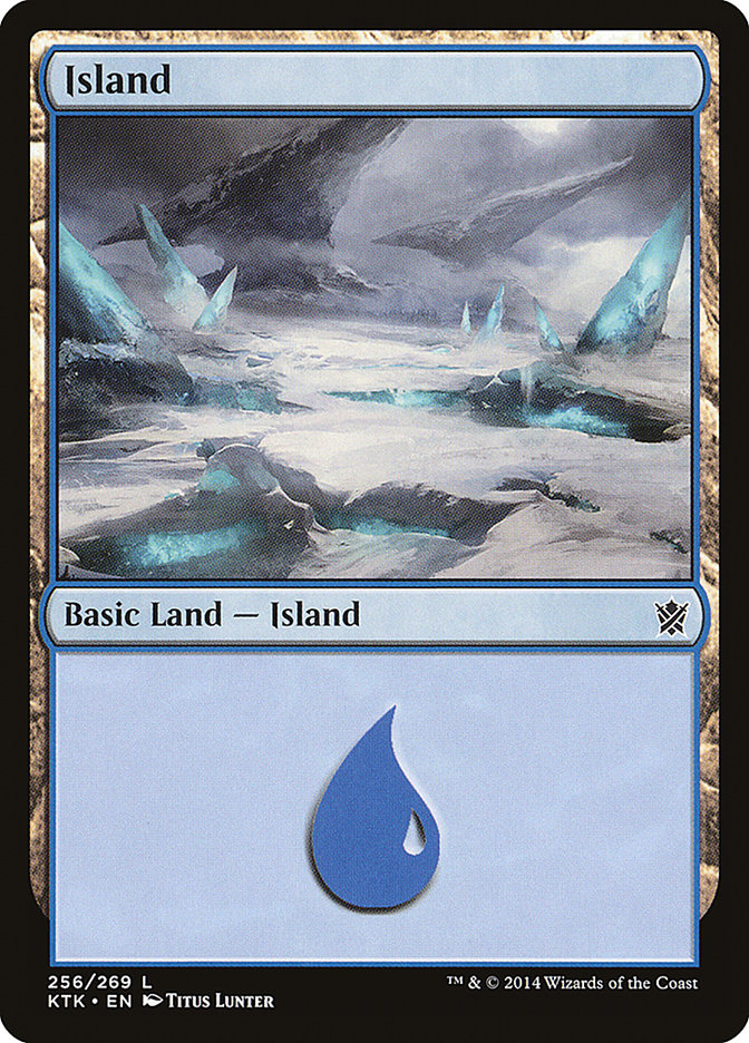 Island (256) [Khans of Tarkir] | Good Games Morley