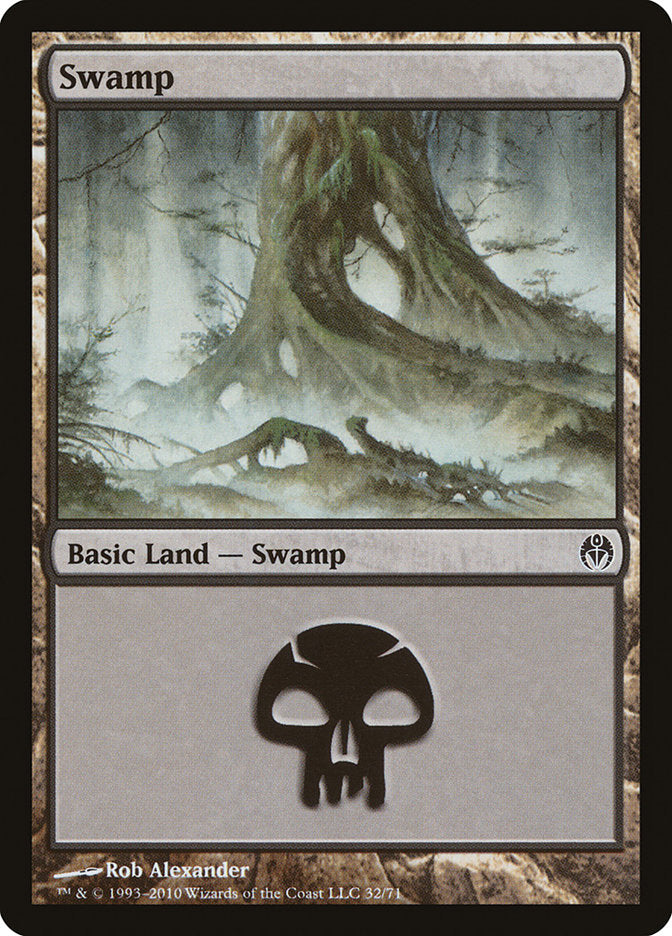 Swamp (32) [Duel Decks: Phyrexia vs. the Coalition] | Good Games Morley