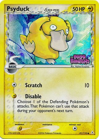 Psyduck (81/110) (Delta Species) (Stamped) [EX: Holon Phantoms] | Good Games Morley