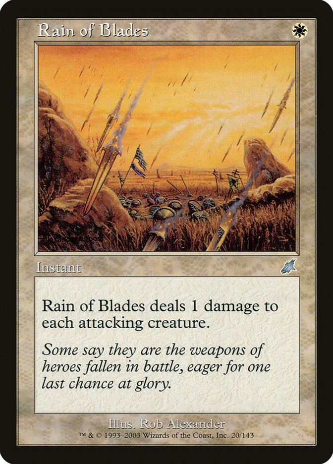 Rain of Blades [Scourge] | Good Games Morley
