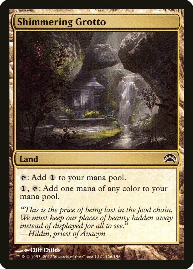 Shimmering Grotto [Planechase 2012] | Good Games Morley