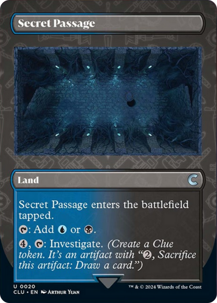 Secret Passage (Borderless) [Ravnica: Clue Edition] | Good Games Morley