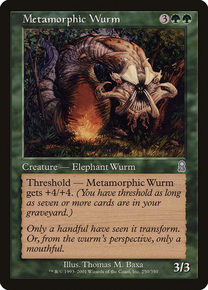 Metamorphic Wurm [Odyssey] | Good Games Morley