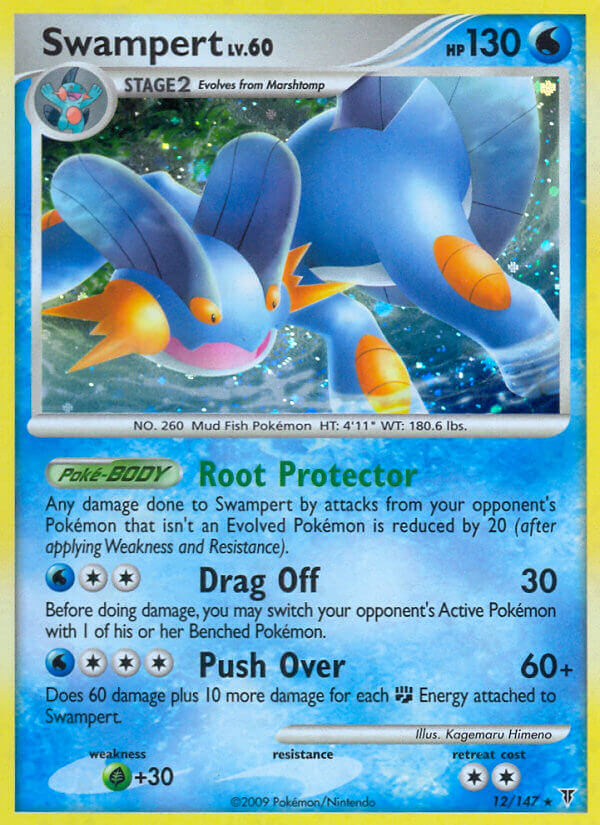 Swampert (12/147) (Theme Deck Exclusive) [Platinum: Supreme Victors] | Good Games Morley