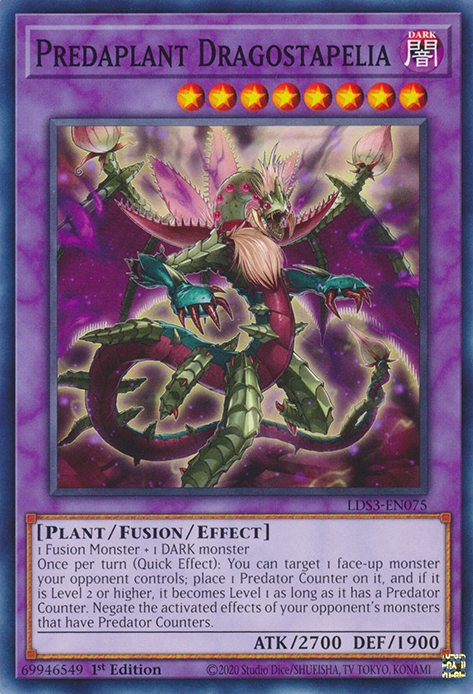 Predaplant Dragostapelia [LDS3-EN075] Common | Good Games Morley