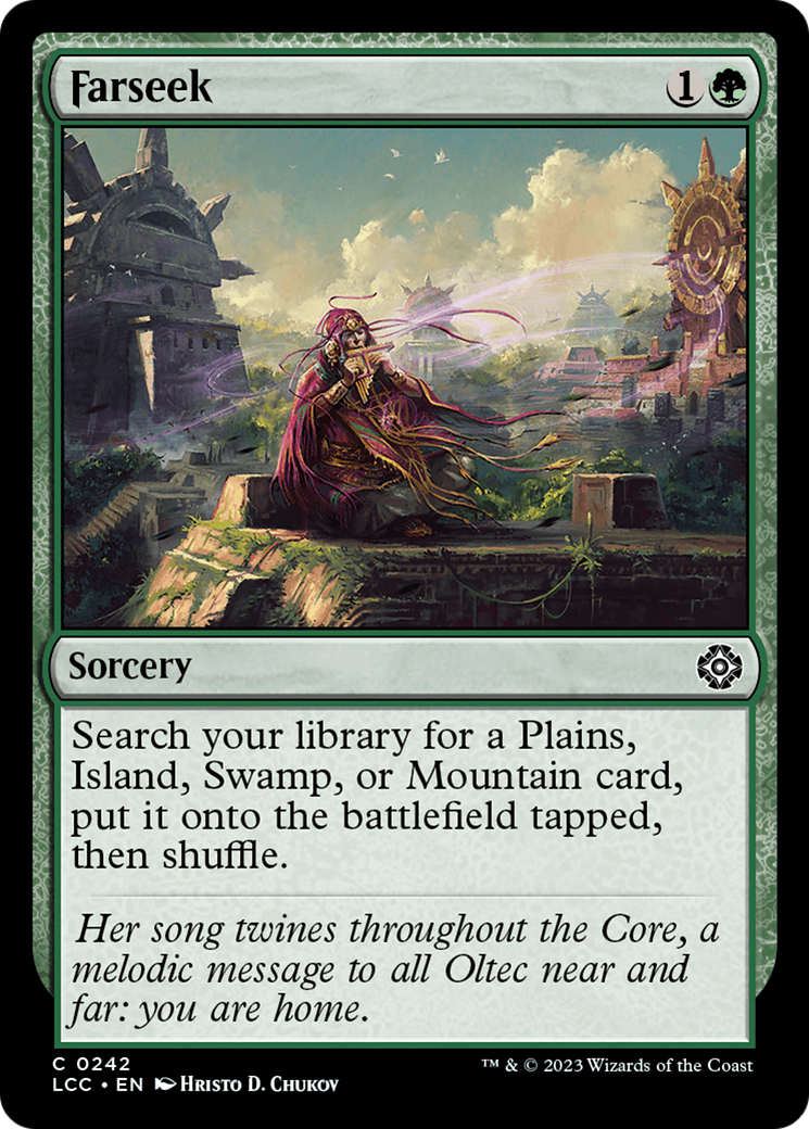 Farseek [The Lost Caverns of Ixalan Commander] | Good Games Morley
