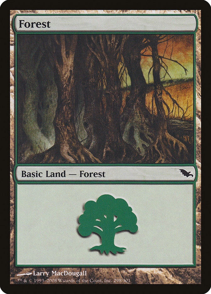 Forest (298) [Shadowmoor] | Good Games Morley