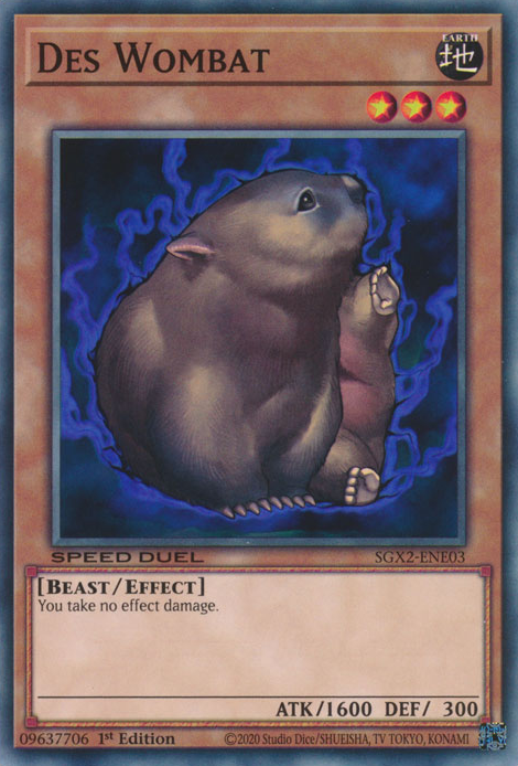 Des Wombat [SGX2-ENE03] Common | Good Games Morley