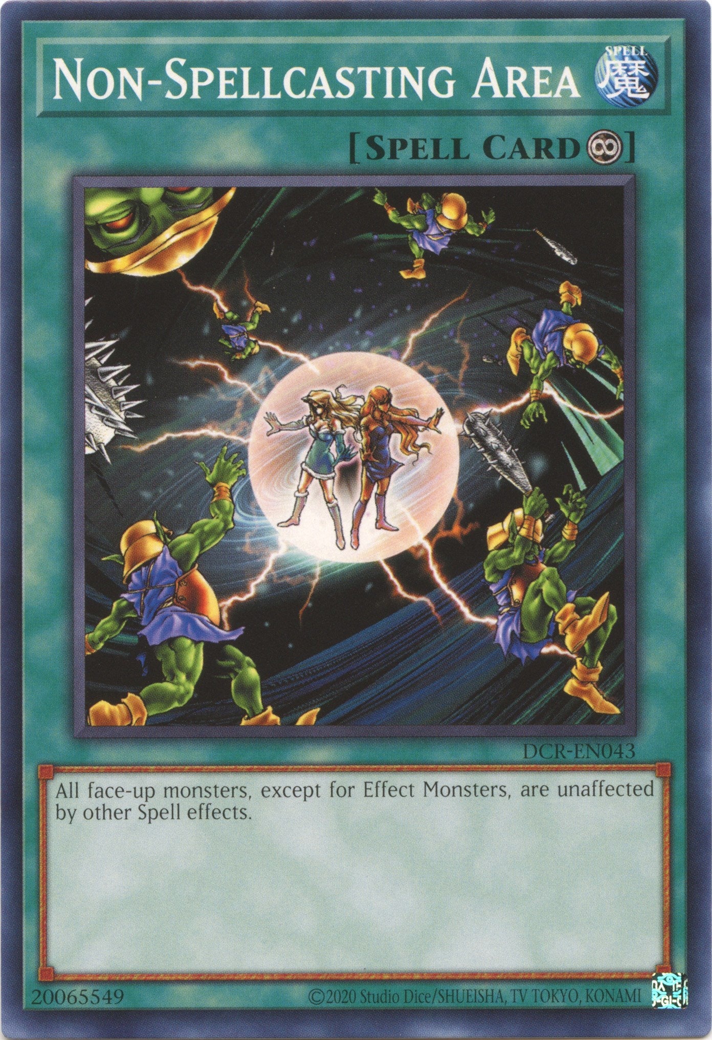 Non-Spellcasting Area (25th Anniversary) [DCR-EN043] Common | Good Games Morley