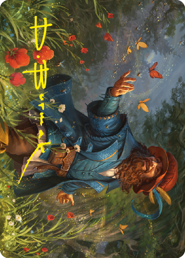 Tom Bombadil Art Card (Gold-Stamped Signature) [The Lord of the Rings: Tales of Middle-earth Art Series] | Good Games Morley