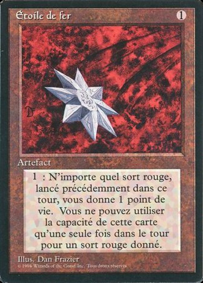 Iron Star [Foreign Black Border] | Good Games Morley