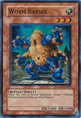 Worm Barses [HA01-EN018] Super Rare | Good Games Morley
