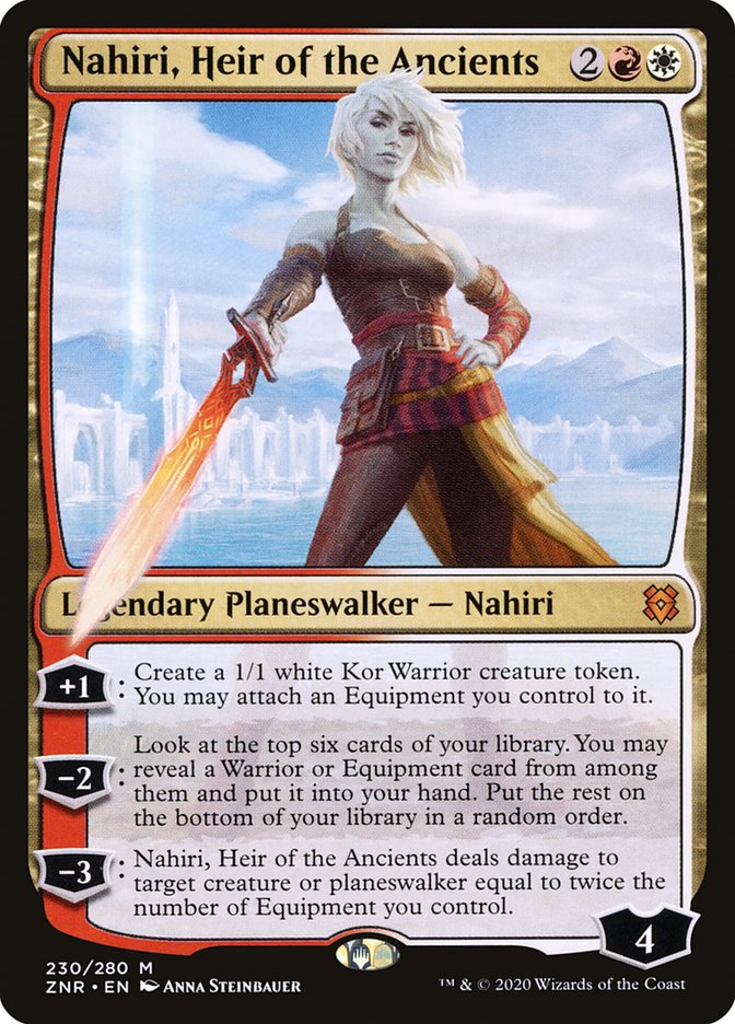 Nahiri, Heir of the Ancients [Zendikar Rising] | Good Games Morley