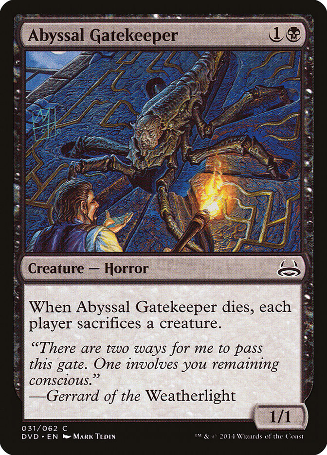 Abyssal Gatekeeper (Divine vs. Demonic) [Duel Decks Anthology] | Good Games Morley