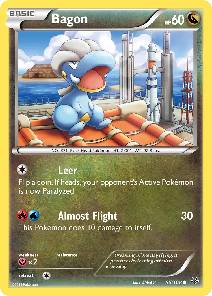 Bagon (55/108) [XY: Roaring Skies] | Good Games Morley