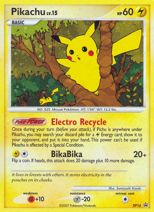 Pikachu (DP16) [Diamond & Pearl: Black Star Promos] | Good Games Morley