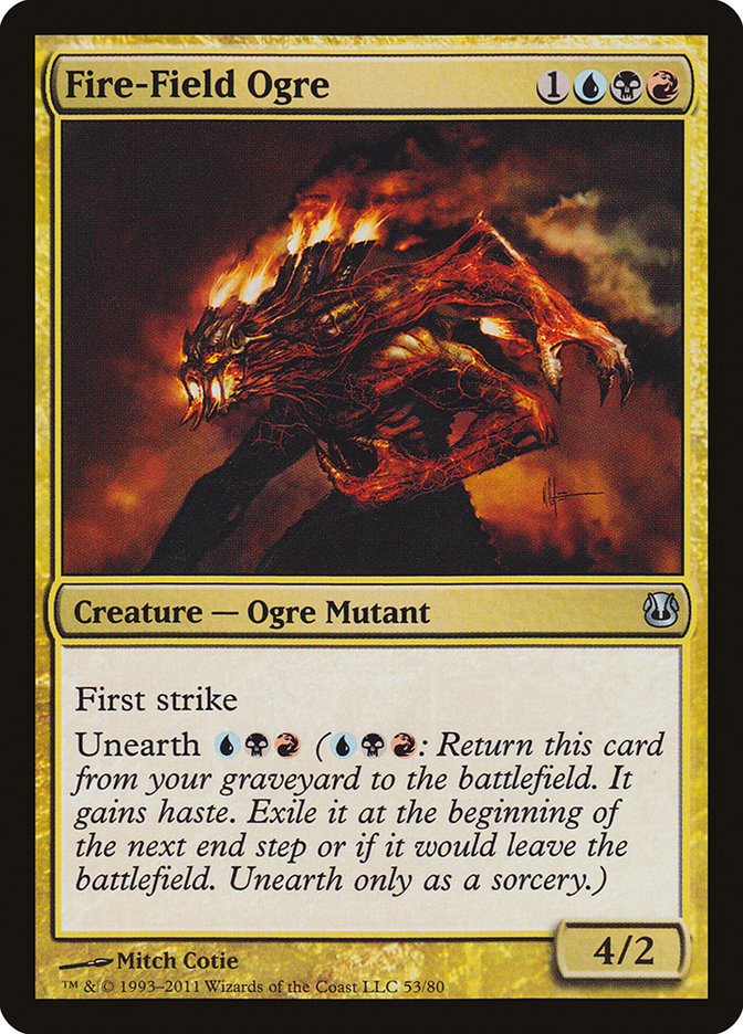 Fire-Field Ogre [Duel Decks: Ajani vs. Nicol Bolas] | Good Games Morley