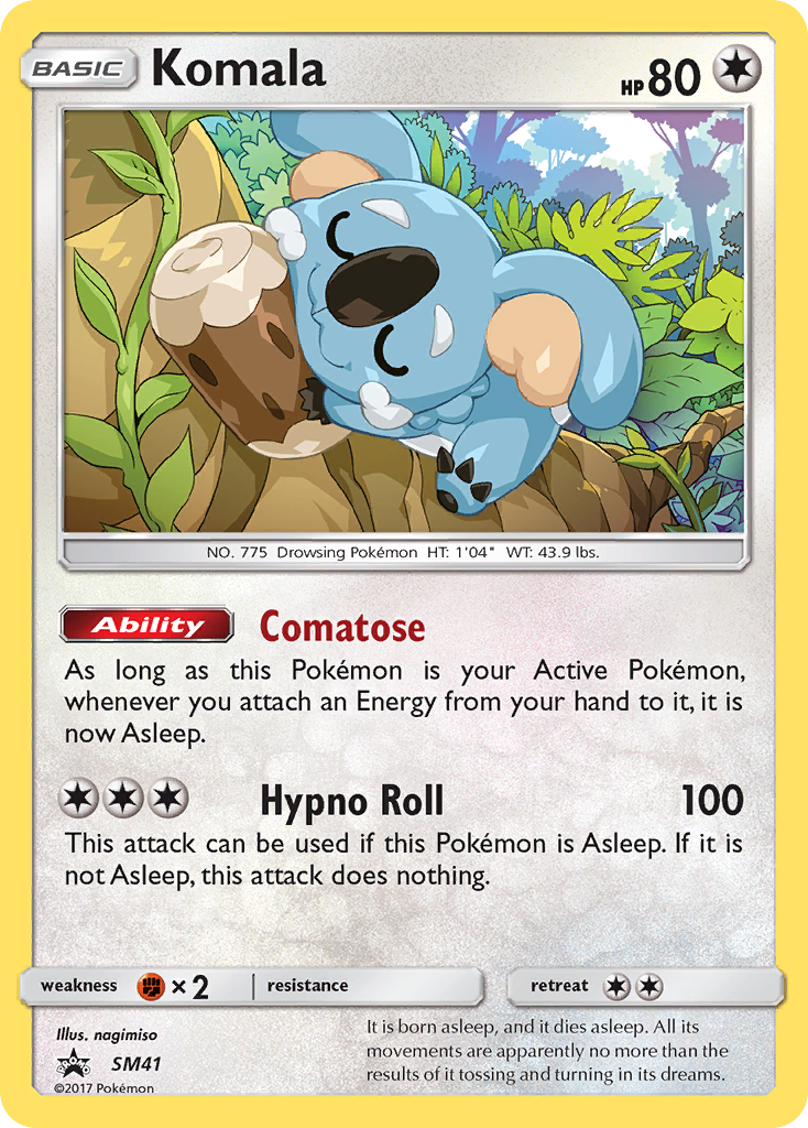 Komala (SM41) [Sun & Moon: Black Star Promos] | Good Games Morley