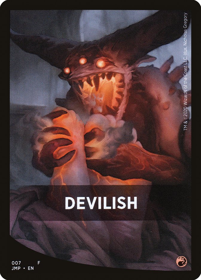 Devilish Theme Card [Jumpstart Front Cards] | Good Games Morley