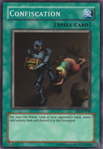 Confiscation [SRL-EN038] Super Rare | Good Games Morley