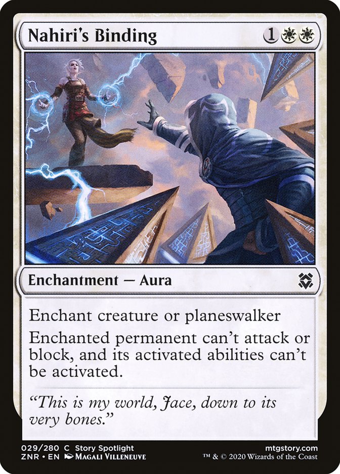 Nahiri's Binding [Zendikar Rising] | Good Games Morley