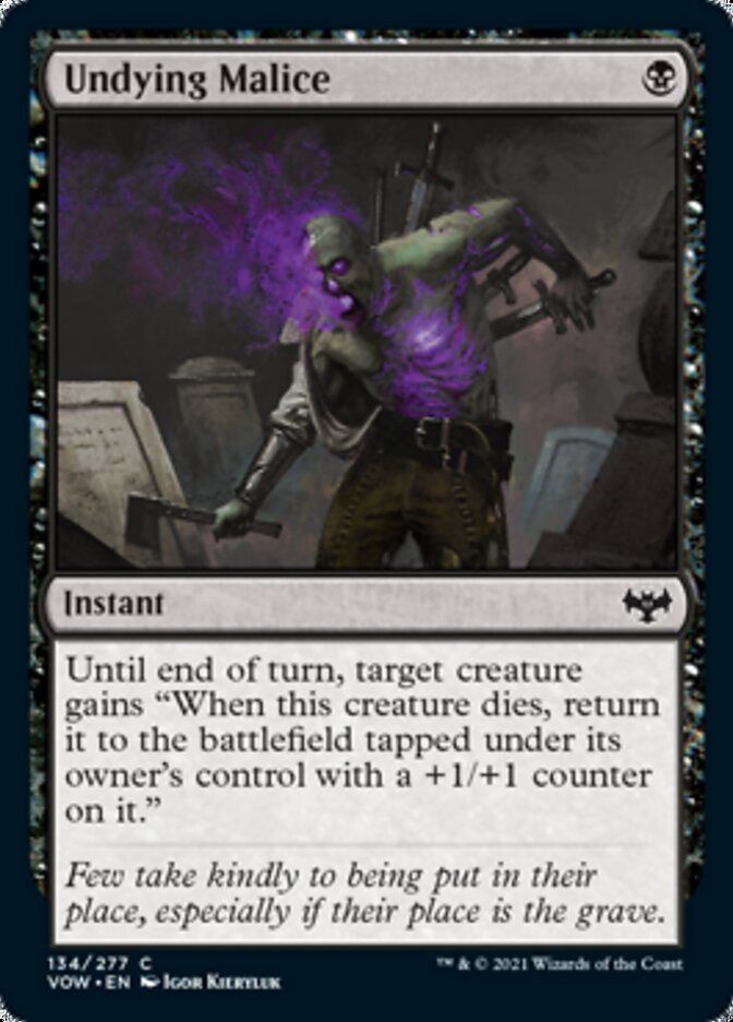 Undying Malice [Innistrad: Crimson Vow] | Good Games Morley