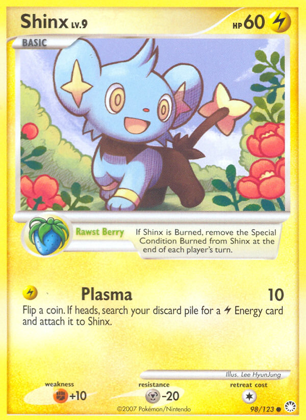 Shinx (98/123) [Diamond & Pearl: Mysterious Treasures] | Good Games Morley