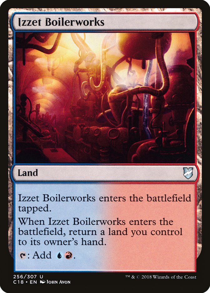 Izzet Boilerworks [Commander 2018] | Good Games Morley