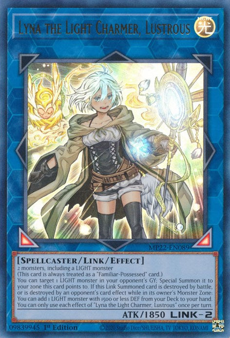 Lyna the Light Charmer, Lustrous [MP22-EN089] Ultra Rare | Good Games Morley