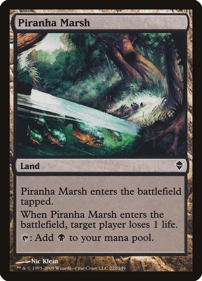 Piranha Marsh [Zendikar] | Good Games Morley