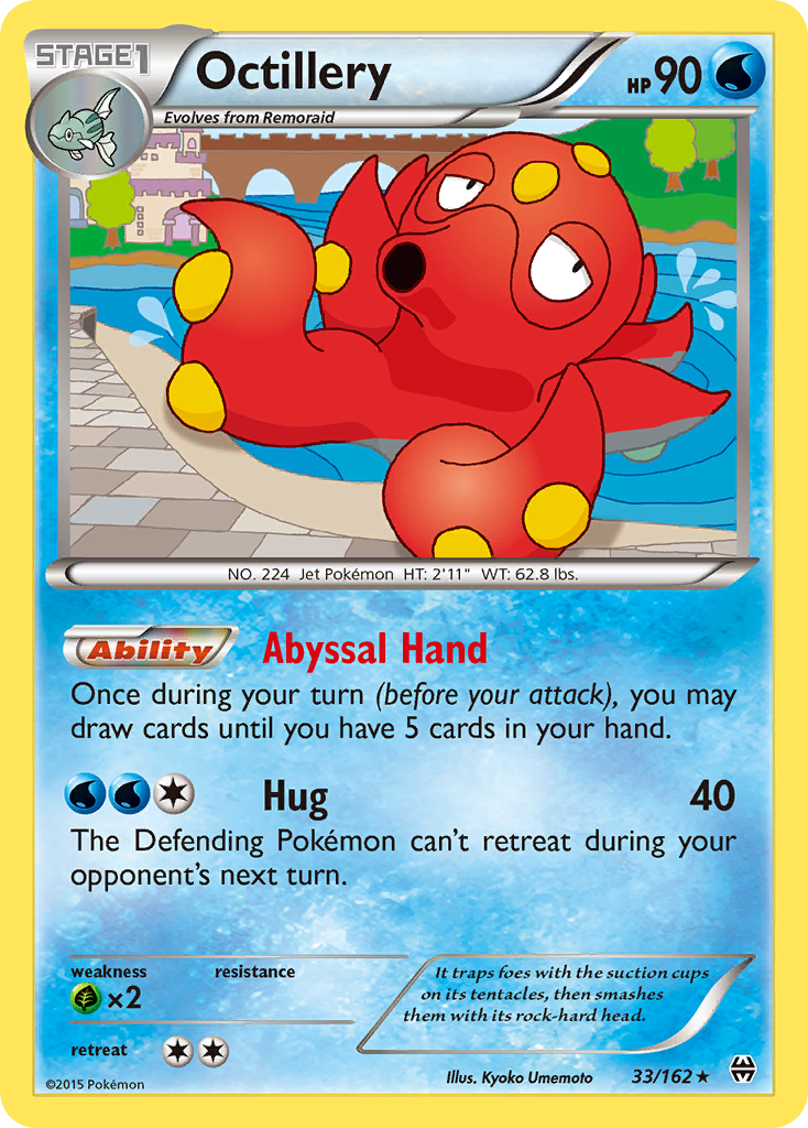 Octillery (33/162) [XY: BREAKthrough] | Good Games Morley
