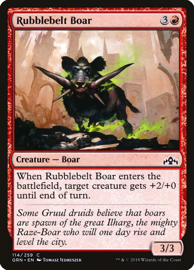 Rubblebelt Boar [Guilds of Ravnica] | Good Games Morley