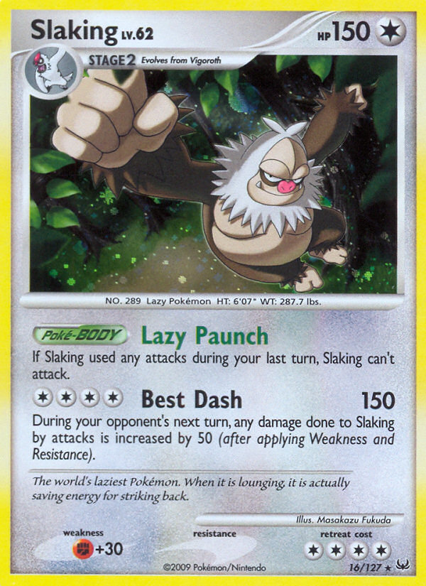Slaking (16/127) [Platinum: Base Set] | Good Games Morley
