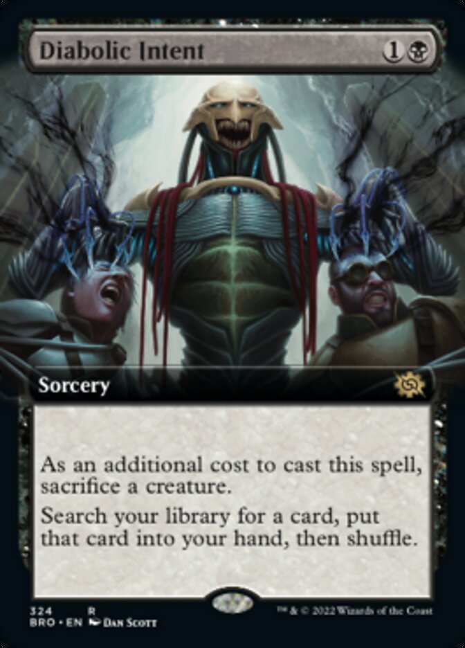 Diabolic Intent (Extended Art) [The Brothers' War] | Good Games Morley