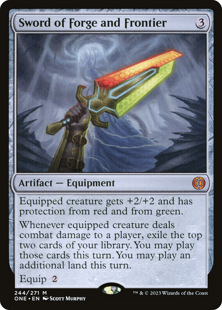 Sword of Forge and Frontier [Phyrexia: All Will Be One] | Good Games Morley