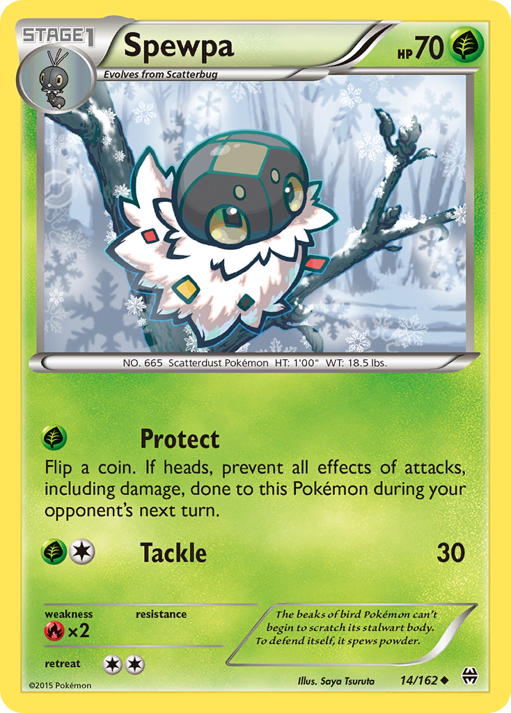 Spewpa (14/162) [XY: BREAKthrough] | Good Games Morley