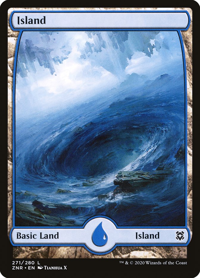 Island (271) [Zendikar Rising] | Good Games Morley