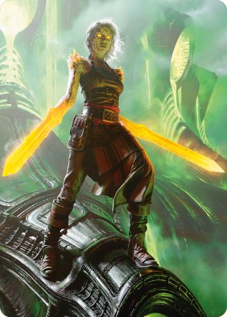 Nahiri, the Unforgiving Art Card [Phyrexia: All Will Be One Art Series] | Good Games Morley