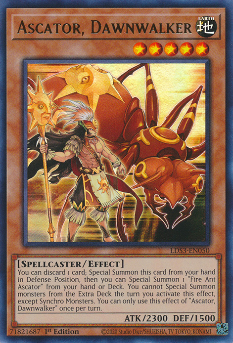 Ascator, Dawnwalker [LDS3-EN050] Ultra Rare | Good Games Morley