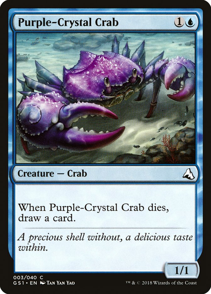 Purple-Crystal Crab [Global Series Jiang Yanggu & Mu Yanling] | Good Games Morley