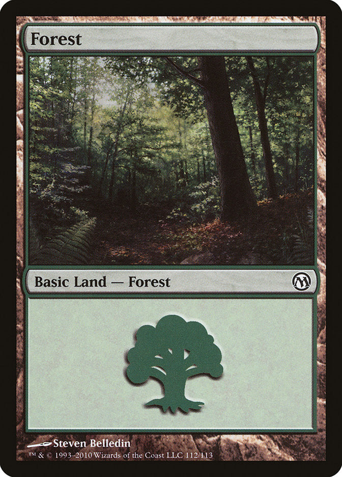 Forest (112) [Duels of the Planeswalkers] | Good Games Morley
