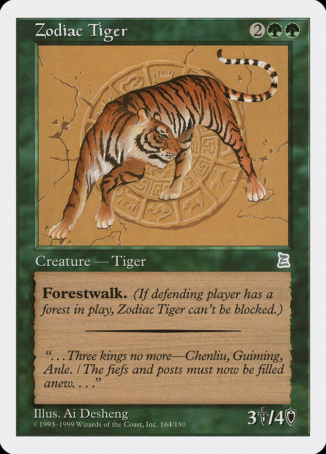 Zodiac Tiger [Portal Three Kingdoms] | Good Games Morley